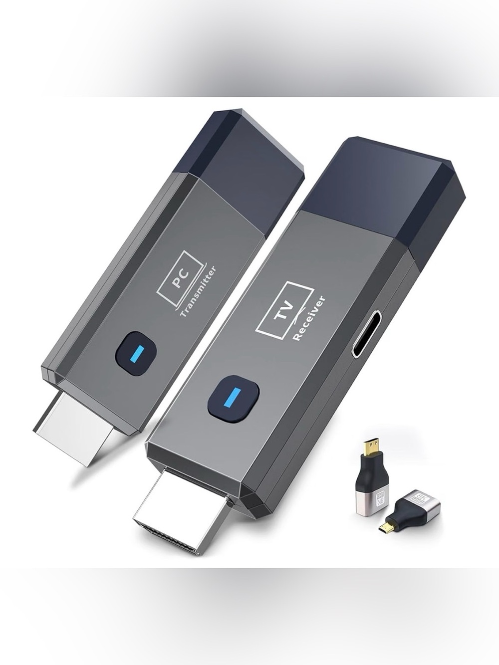 Wireless HDMI Transmitter and Receiver 328ft/100m Extender 4K Decode Input 1080P